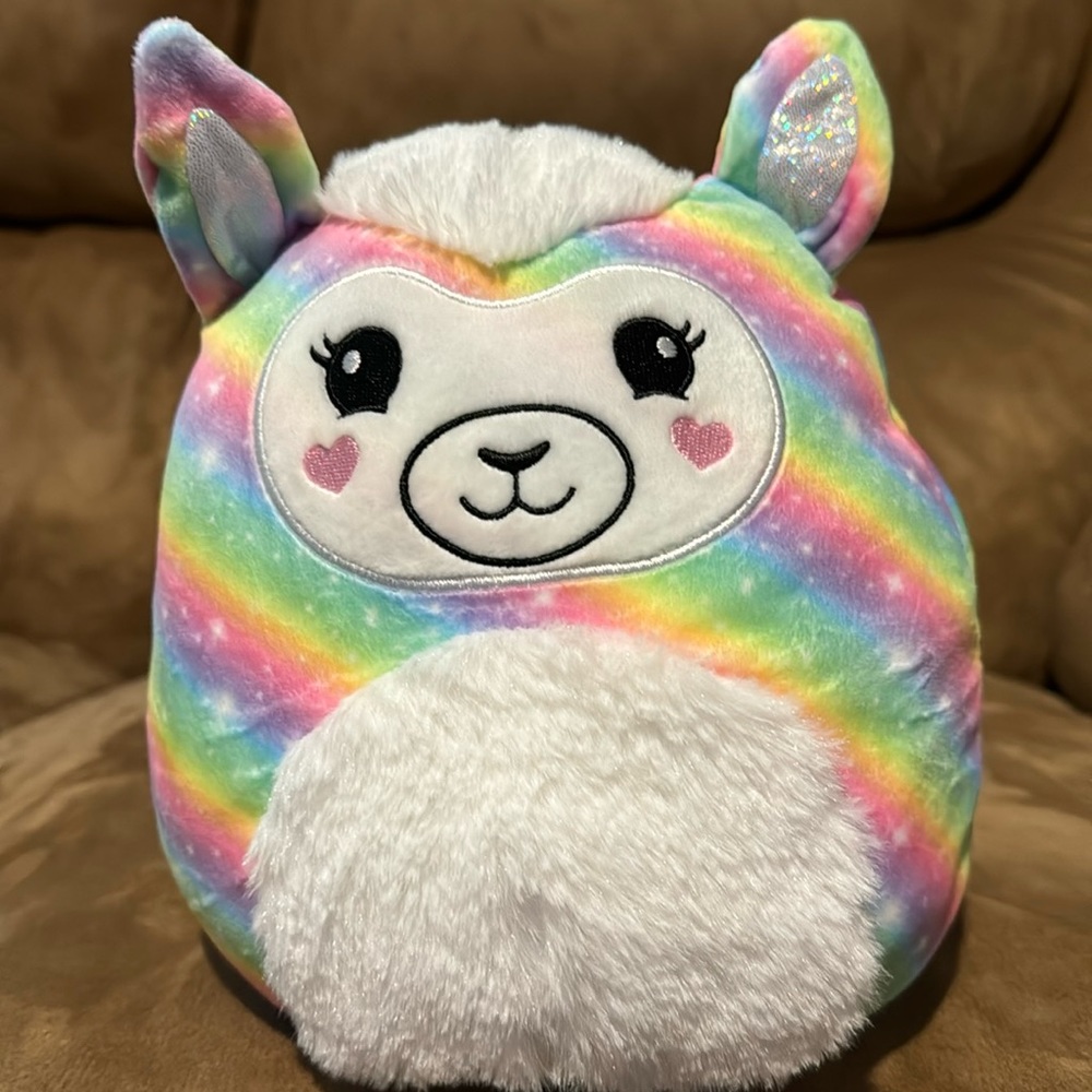 Tie-dye Llama 8 inch Squishmallows—NO TAG